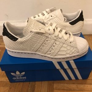 Custom MiAdidas Superstar 80s, Snake - Size 6.5
